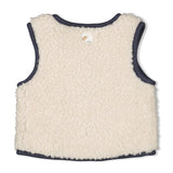 Feetje Teddy Gilet Omkeerbaar - Narwal