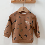 Feetje Sweater Met Print - Pasta Party