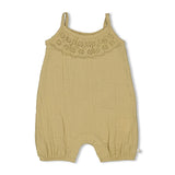 Feetje Playsuit Olijfgroen - Summer Wovens