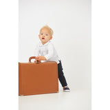 Feetje Polo Lange Mouw - Wit