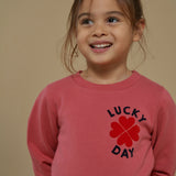 Feetje Sweater Roze - Queen Of Hearts
