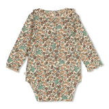 Feetje Romper Ribstof Met Print - Lucky Bloombird