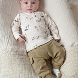 Feetje Broek Groen - Safari Savage