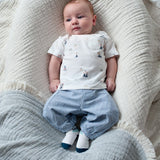Feetje Broek Streep - Seaside Happiness