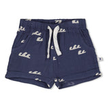 Feetje Short Mousseline Print - Summer Wovens