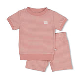 Feetje Zomerpyjama Wafel Mauve - Summer Special