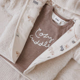 Feetje Longsleeve Bruin Melange - Sleepy Sheepy