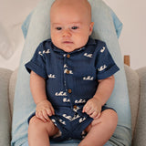 Feetje Short Mousseline Print - Summer Wovens
