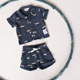 Feetje Short Mousseline Print - Summer Wovens