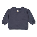 Feetje Sweater Donkerblauw - Narwal