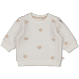 Feetje Sweater Geborduurd - Honey Bear