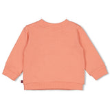 Feetje Sweater Zalmroze - Salsa Sunset