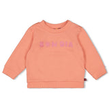 Feetje Sweater Zalmroze - Salsa Sunset