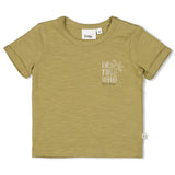 Feetje T-shirt Groen - Safari Savage