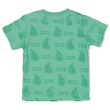 Feetje T-Shirt Badstof Groen - Seaside Happiness
