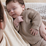 Feetje Broek Rib Taupe - The Magic Is In You