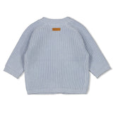 Feetje Vestje Gebreid Lichtblauw - The Magic Is In You