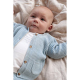 Feetje Vestje Gebreid Lichtblauw - The Magic Is In You