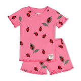 Feetje Premium Zomerpyjama - Lily Ladybug