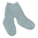 GoBabyGo Antislip Sokken Katoen - Dusty Blue