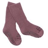 GoBabyGo Antislip Sokken Katoen - Misty Plum