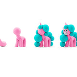Hey Clay Unicorn Cloudy - 3 Potjes