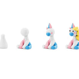 Hey Clay Unicorn Lighty - 3 Potjes