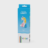 Hey Clay Unicorn Lighty - 3 Potjes