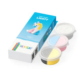 Hey Clay Unicorn Lighty - 3 Potjes