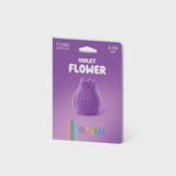 Hey Clay Violet Flower - 1 Potje