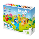 Hey Clay Limited Edition Bluey & Friends - 15 Potjes