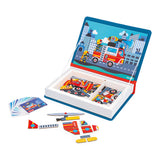 Janod Magneetboek Brandweer