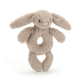 Jellycat Rammelaar Beige Bunny