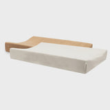 Jollein 2-Pack Aankleedkussenhoes Badstof 50x70cm - Hazel/Oatmeal