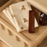 Jollein 3-Pack Hydrofiele Doeken Small 70x70cm - Mini Teddy Bear