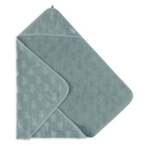 Jollein Badcape Badstof 75x75cm - Miffy Jacquard Sea Green