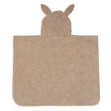 Jollein Poncho Badstof - Milkey Coffee