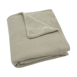 Jollein Deken Basic Knit Fleece - Olive Green