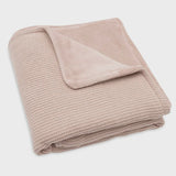 Jollein Deken Basic Knit Fleece - Wild Rose