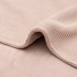 Jollein Deken Basic Knit Fleece - Wild Rose