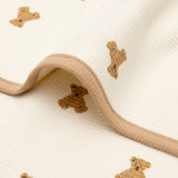 Jollein Deken - Little Waffle - Mini Teddy Bear