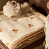 Jollein Deken - Little Waffle - Mini Teddy Bear