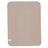 Jollein Deken Wieg Velvet Rib - Milky Coffee