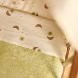 Jollein Wiegdeken Basic Sherpa/Jersey - Soft Matcha