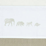 Jollein Laken - Animals Olive Green