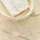 Jollein Slab Waterproof - 2 Stuks - Elephant Tales