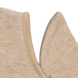 Jollein Slaapzak Met Afritsbare Mouwen Merino Wol - Natural