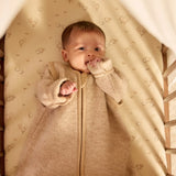 Jollein Slaapzak Met Afritsbare Mouwen Merino Wol - Natural
