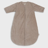 Jollein Slaapzak Met Afritsbare Mouwen Rib - Milkey Coffee