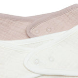 Jollein Slab Bandana - 2 Stuks - Wild Rose/Oatmeal